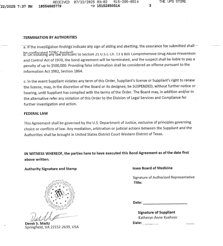 Forged Document 4