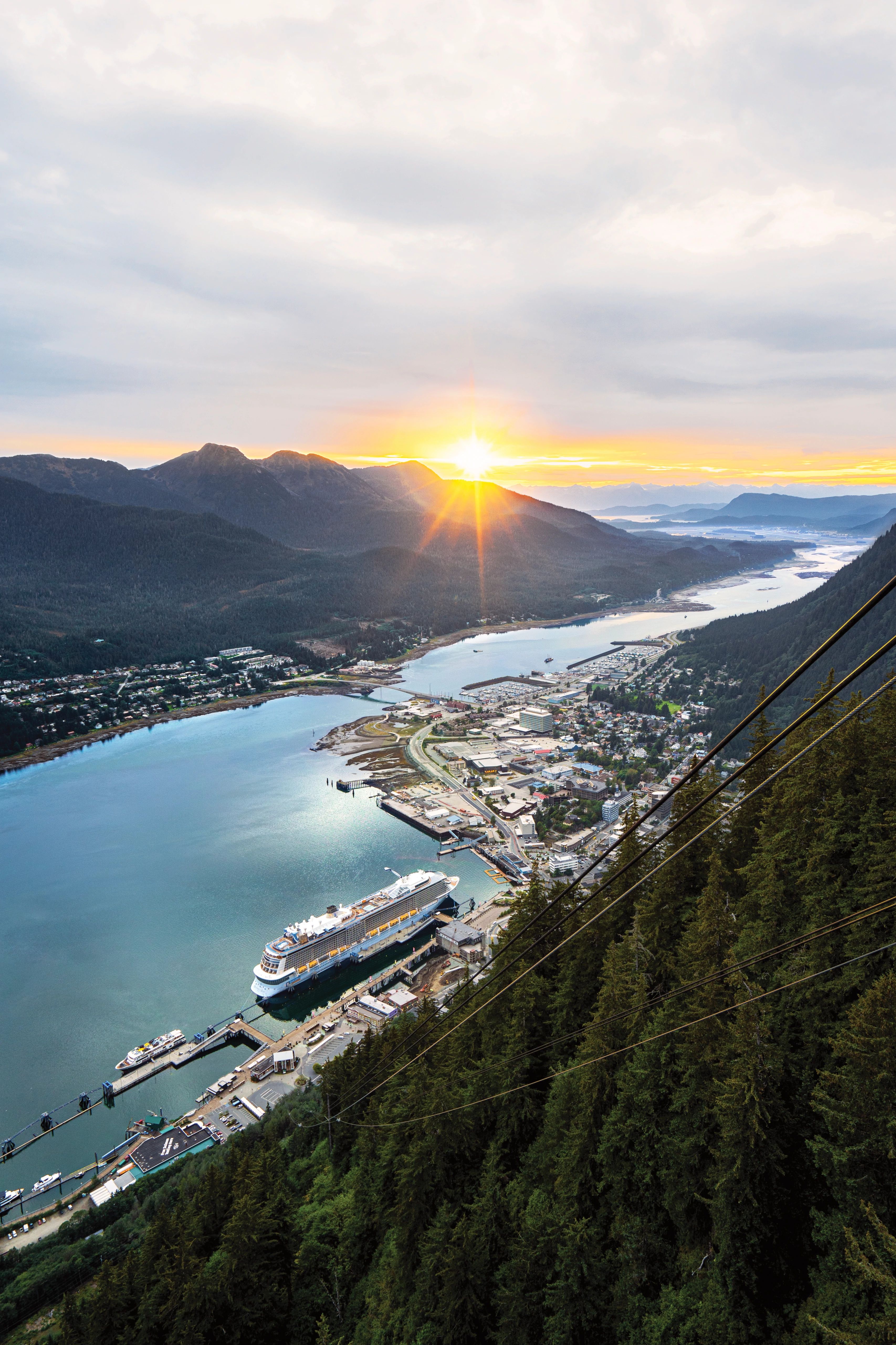Juneau 2 Cable Car View